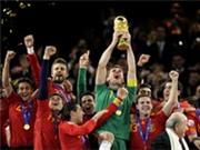Bóng đá anh, ngoại hạng anh, lịch thi đấu euro 2012, Tây Ban Nha kết thúc năm 2010 ở vị trí số một thế giới